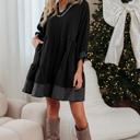  Love Kuza - Midnight Whisper Stitch Dress