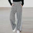  Love Kuza - Checkerboard Streetwide Lounge Pant