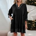  Love Kuza - Midnight Whisper Stitch Dress