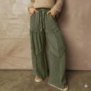  Love Kuza - Olive Drift Patchwork Lounge Pant