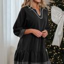  Love Kuza - Midnight Whisper Stitch Dress