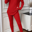  Love Kuza - Crimson Cozy Lounge Set