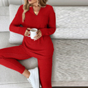  Love Kuza - Crimson Cozy Lounge Set