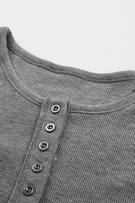 Love Kuza - Weekend Waffle Henley