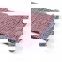  Love Kuza - Mauve Bliss Waffle Knit Top