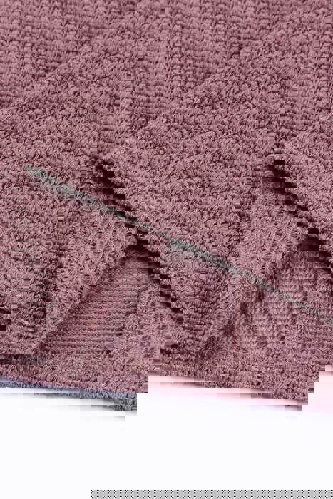 Love Kuza - Mauve Bliss Waffle Knit Top