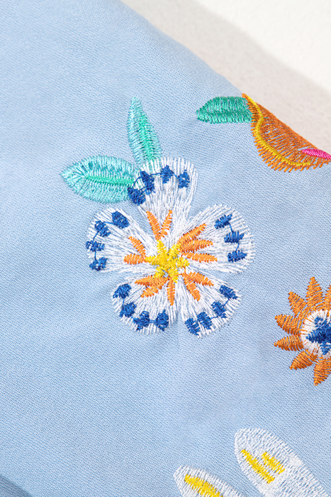  - Daisy Meadow Embroidered Top