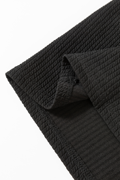 Love Kuza - Urban Texture Waffle Knit Top