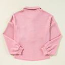  Love Kuza - Blush Haven Button Knit Top