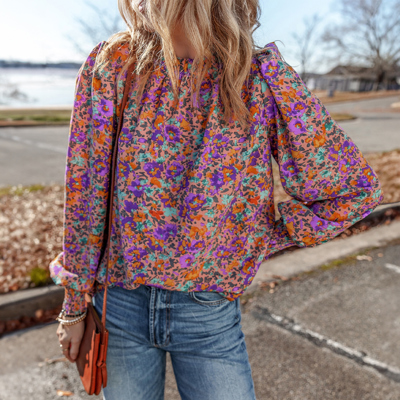 Love Kuza - Sunset Meadow Blouse