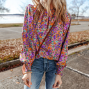  Love Kuza - Sunset Meadow Blouse