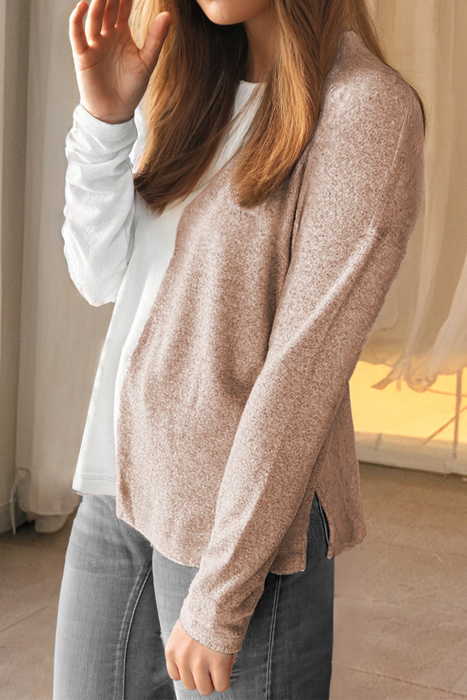 Love Kuza - Sandstone Split Top