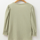  Love Kuza - Soft Sage Poet Sleeve Top