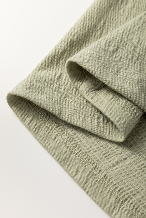 Love Kuza - Soft Sage Poet Sleeve Top