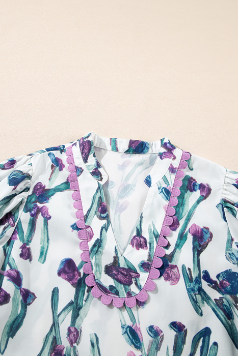 <.> - Iris Whisper Peplum Blouse