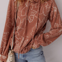  Love Kuza - Rust Blossom Hoodie