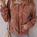  Love Kuza - Rust Blossom Hoodie