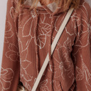  Love Kuza - Rust Blossom Hoodie