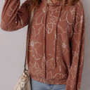  Love Kuza - Rust Blossom Hoodie