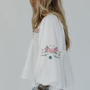  Love Kuza - Wildflower Whimsy Peasant Top