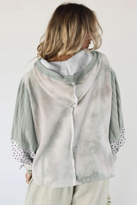 Love Kuza - Meadow Blossom Patchwork Hoodie