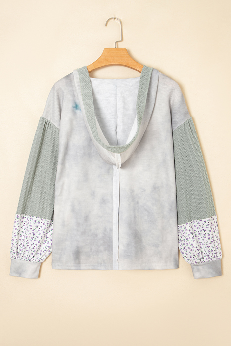 Love Kuza - Meadow Blossom Patchwork Hoodie