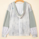  Love Kuza - Meadow Blossom Patchwork Hoodie