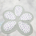  Love Kuza - Meadow Blossom Patchwork Hoodie