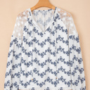  Love Kuza - Midnight Bloom Embroidered Blouse