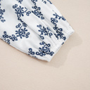  Love Kuza - Midnight Bloom Embroidered Blouse