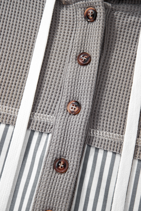 Love Kuza - Urban Remix Waffle Knit Hoodie