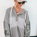  Love Kuza - Urban Remix Waffle Knit Hoodie