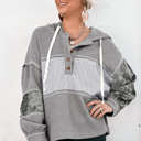  Love Kuza - Urban Remix Waffle Knit Hoodie