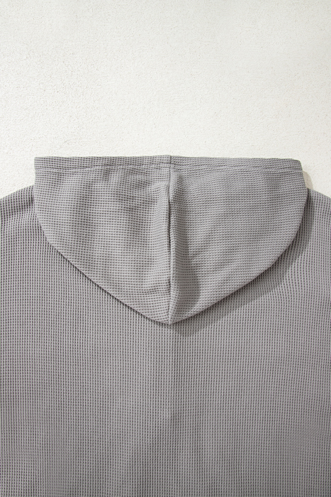 Love Kuza - Urban Remix Waffle Knit Hoodie