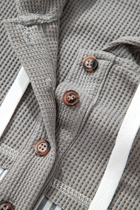 Love Kuza - Urban Remix Waffle Knit Hoodie