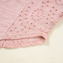  Love Kuza - Blush Meadow Eyelet Sleeve Top