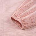  Love Kuza - Blush Meadow Eyelet Sleeve Top