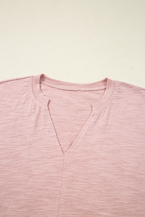 Love Kuza - Blush Meadow Eyelet Sleeve Top