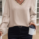  Love Kuza - Scallop Edge Blouse