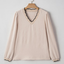  Love Kuza - Scallop Edge Blouse