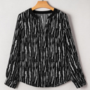  Love Kuza - Midnight Streak Blouse