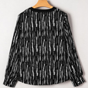  Love Kuza - Midnight Streak Blouse