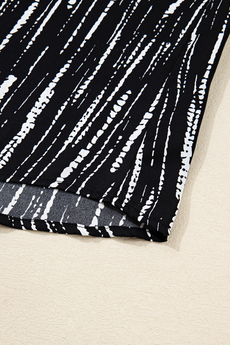 Love Kuza - Midnight Streak Blouse