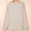  Love Kuza - Soft Horizon Ribbed Knit Top