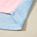  Love Kuza - Cotton Candy Stripes Raglan Tee