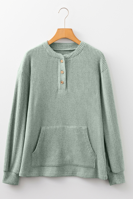 Love Kuza - Misty Meadow Knit Henley