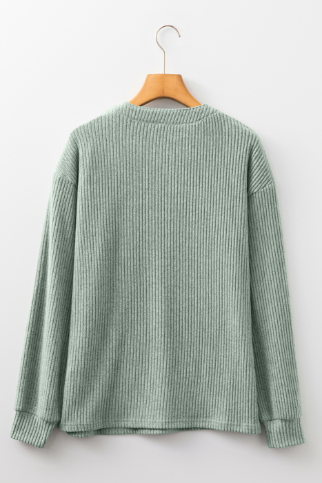 Love Kuza - Misty Meadow Knit Henley