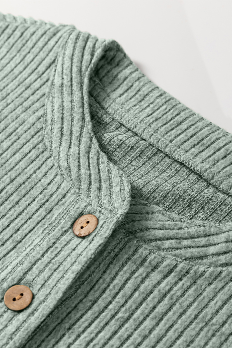 Love Kuza - Misty Meadow Knit Henley