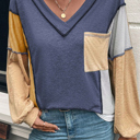  Love Kuza - Golden Horizon Patchwork Top