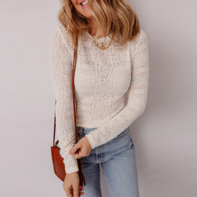 Love Kuza - Whisper Lace Luxe Top